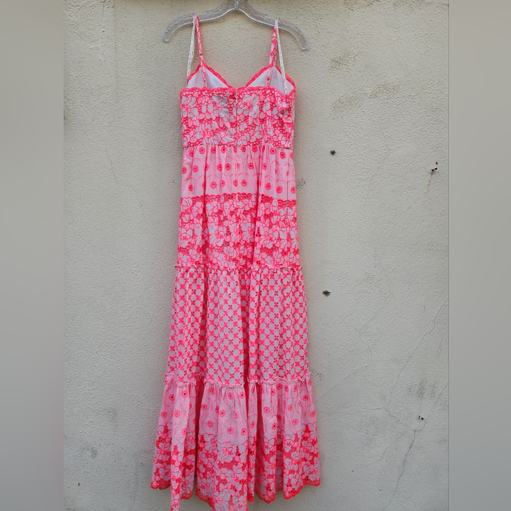 LILLY PULITZER Kyla Maxi Dress Garden Gate Eyelet - Picture 4 of 12